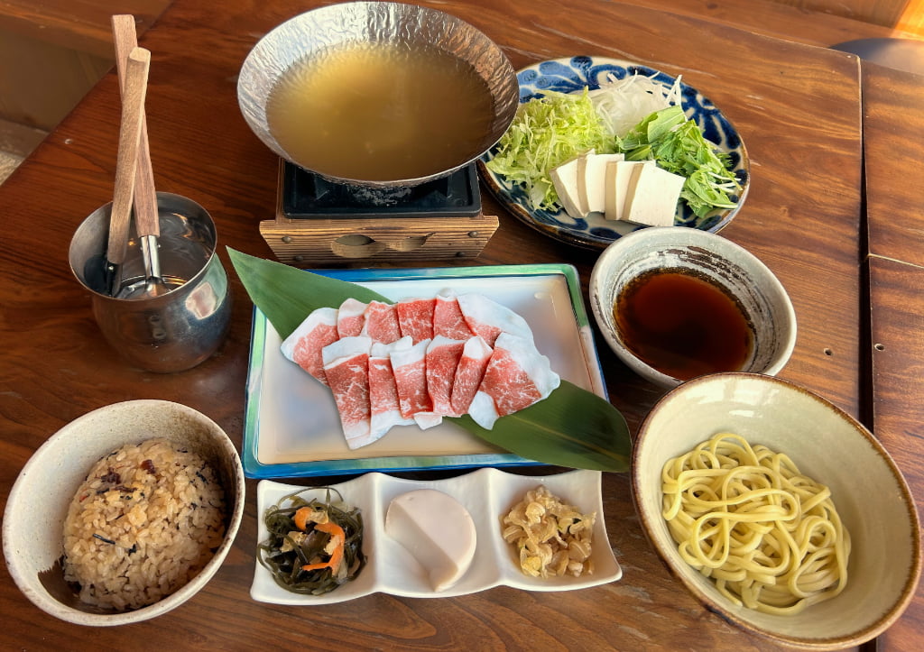 石垣牛しゃぶしゃぶ御膳