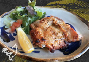 やんばるハーブ鶏の塩焼き